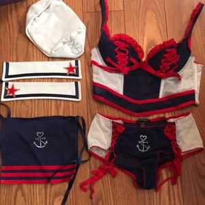 Victorias Secret Sexy Little Things Sailor Costume